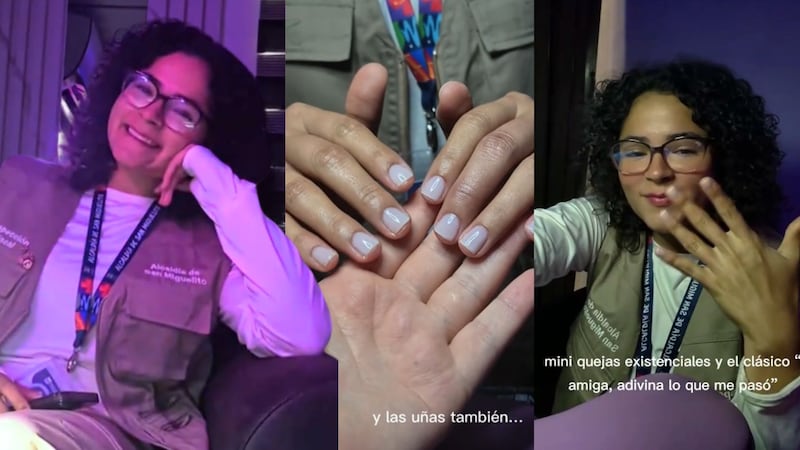 Las uñas de la alcaldesa Irma Hernández: una sesión de manicure a las 6:45 de la mañana