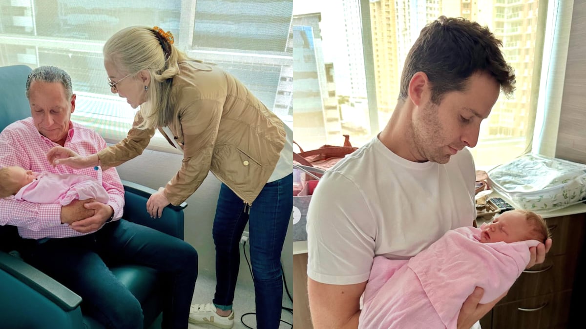 ‘Soy tío por primera vez’, el alcalde Mayer Mizrachi celebra el nacimiento de su sobrina Olivia