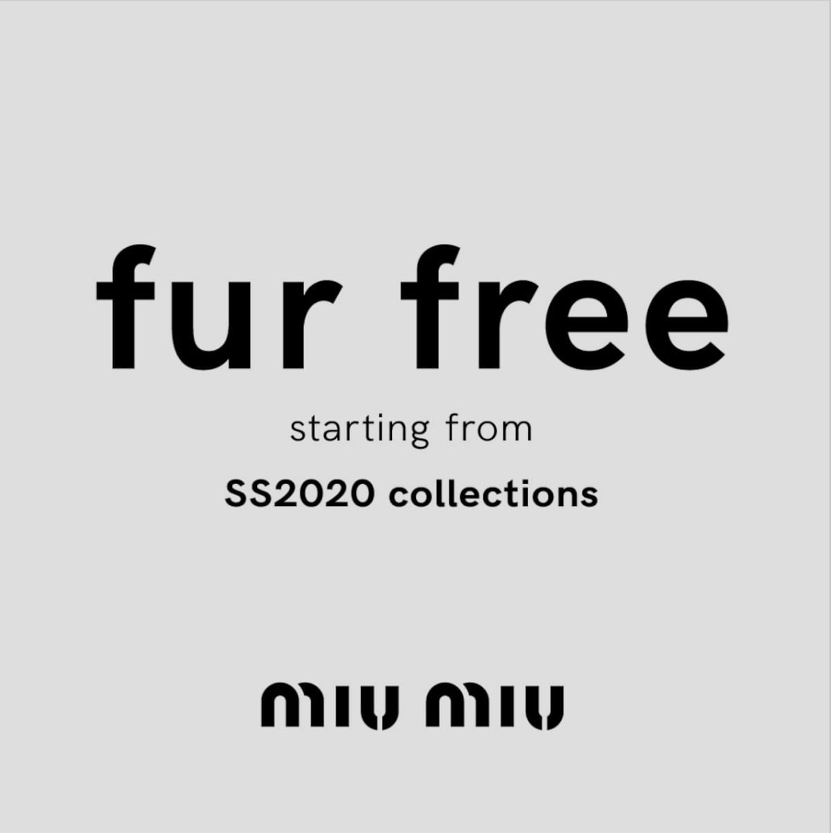 Prada prohíbe el uso de la piel animal en su ropa