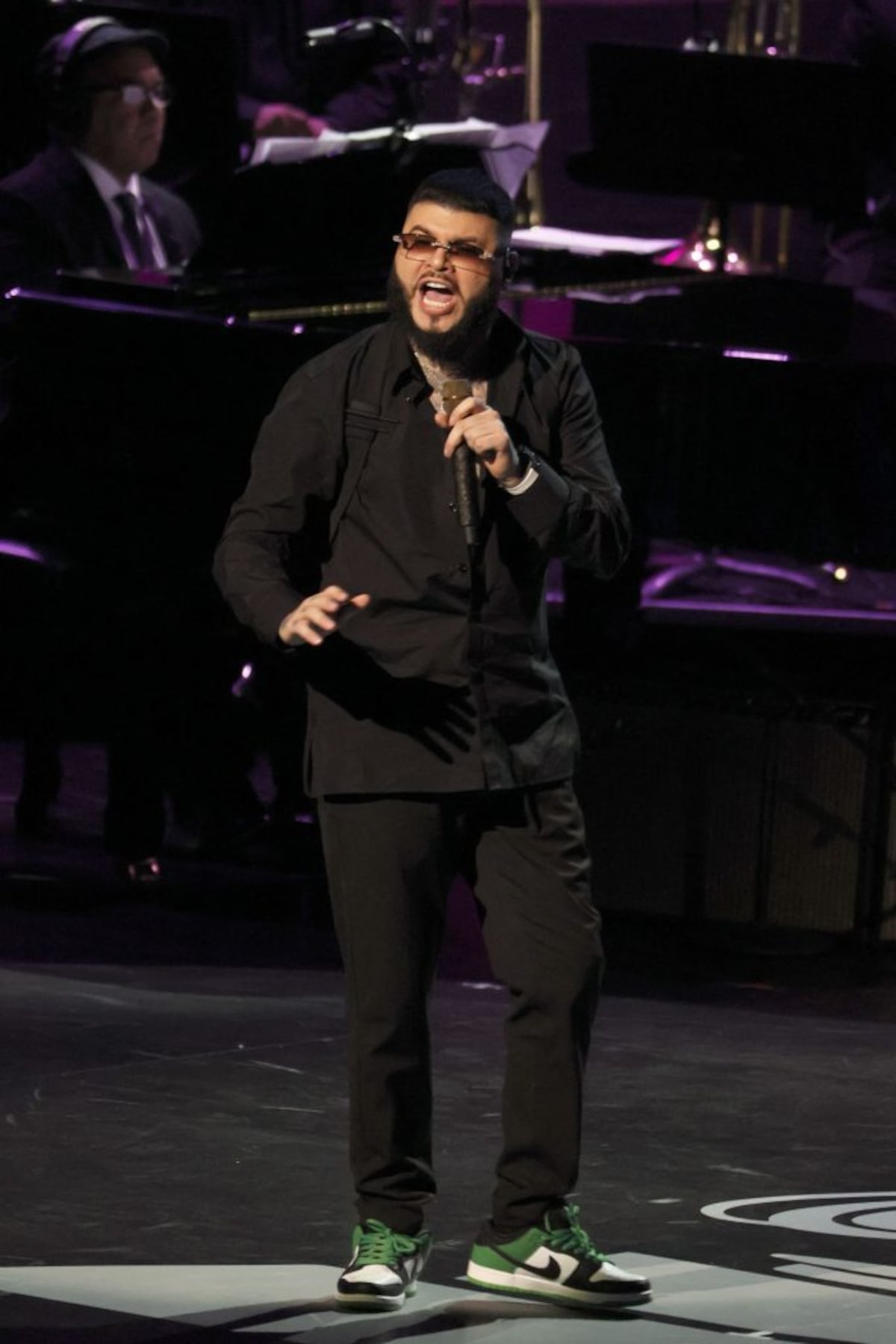 Los artistas en la gala en honor a Rubén Blades como Persona del Año