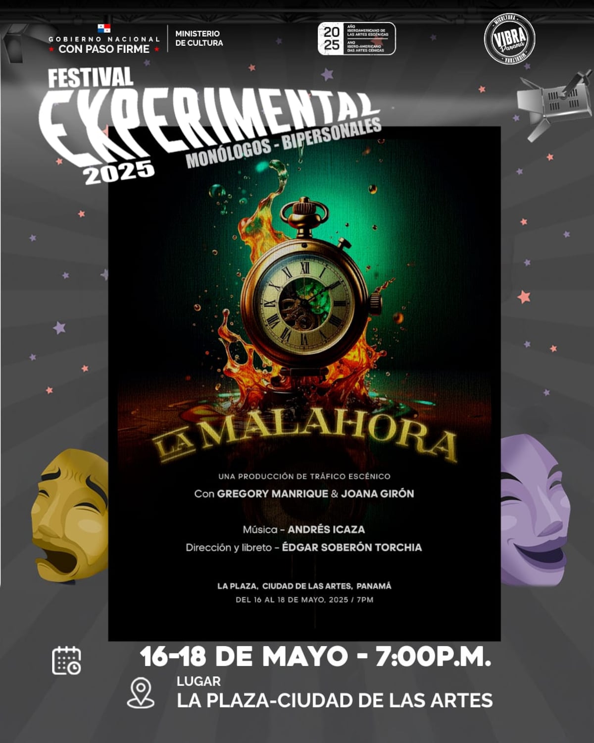 Escenarios dinámicos: llega a Panamá el Festival Experimental de Teatro