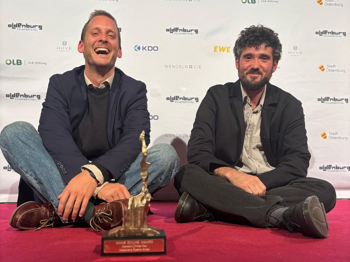 El director panameño Alejandro Castro es premiado en el Festival Internacional de Cine de Oldenburg