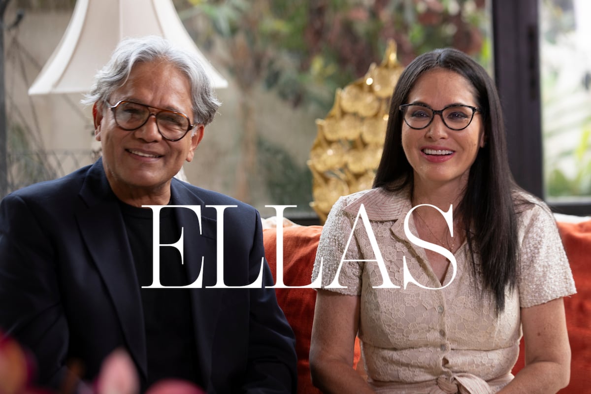 La sesión de fotos en casa de Zulay Rodríguez y su esposo Álvaro Testa