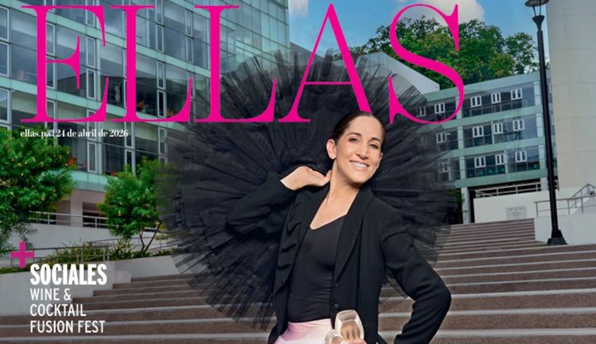 Maruja Herrera, ministra de Cultura y ex primera bailarina del Ballet Nacional de Panamá, en portada de ELLAS