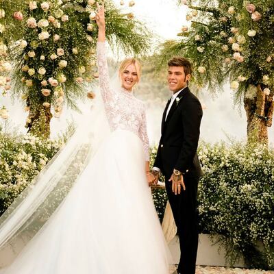 Chiara Ferragni y Fedez, la boda más grande de Italia y de Instagram