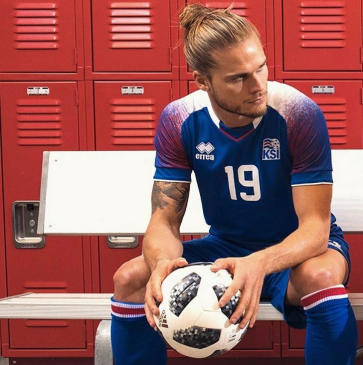 Gislason, el guapo islandés del Mundial