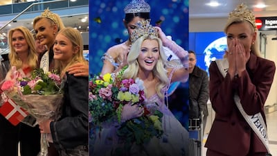 Solo 30 personas y un periodista: así reciben a Miss Universo, Victoria Kjaer, en su natal Dinamarca