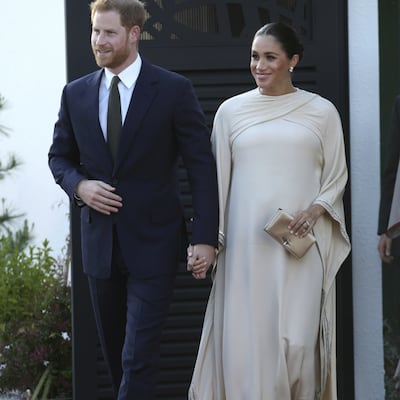 Los ‘looks’ de Meghan, embarazada, en Marruecos