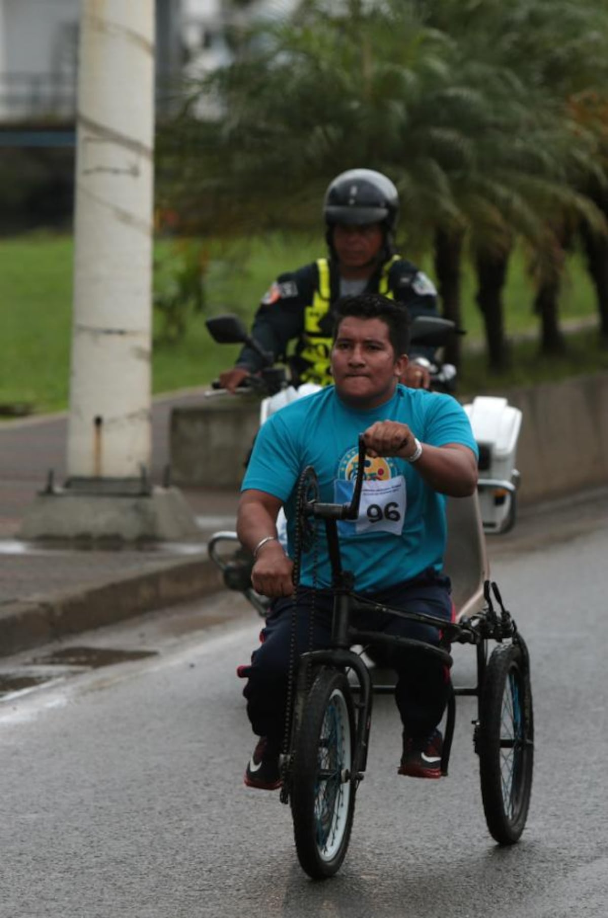 Carrera sobre sillas de ruedas 2017