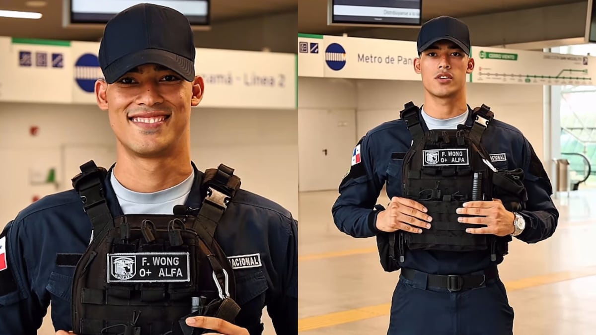 ¿Es real el agente de la Policía Nacional que se volvió viral en redes sociales?