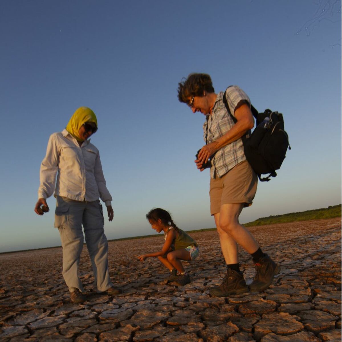 Con las chicas, de campamento a Sarigua