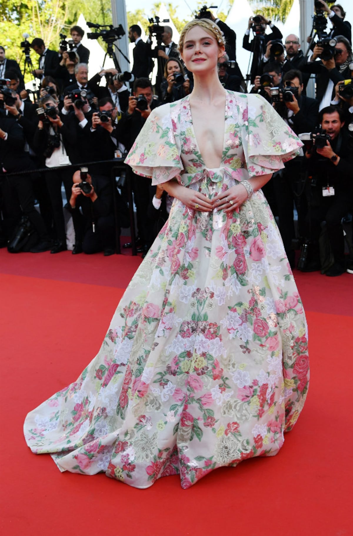 Elle Fanning, la estrella de la moda en Cannes
