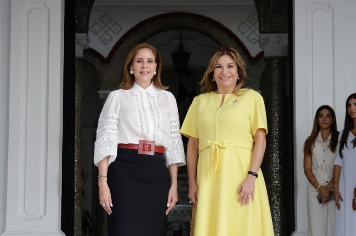 El mensaje de la futura primera dama con su vestido amarillo