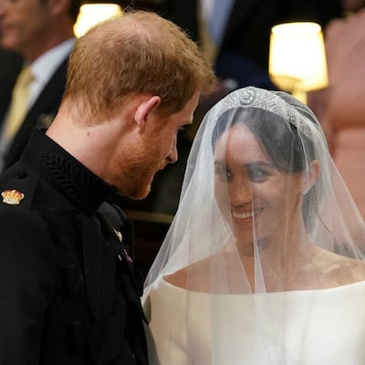 Momentos de amor en la ceremonia real