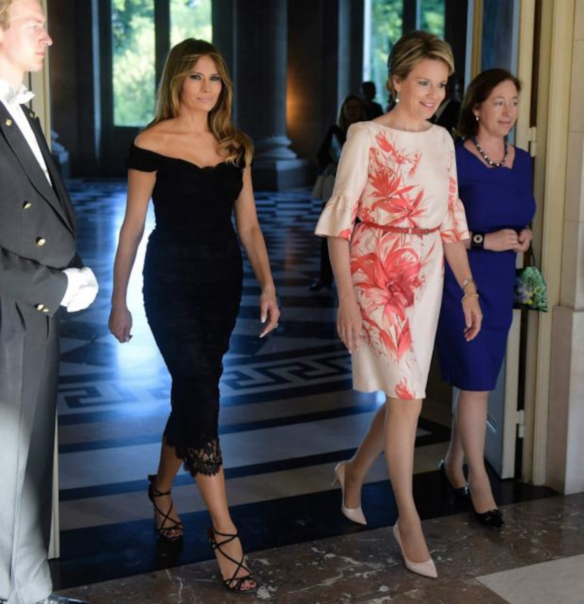 En los zapatos de Melania Trump