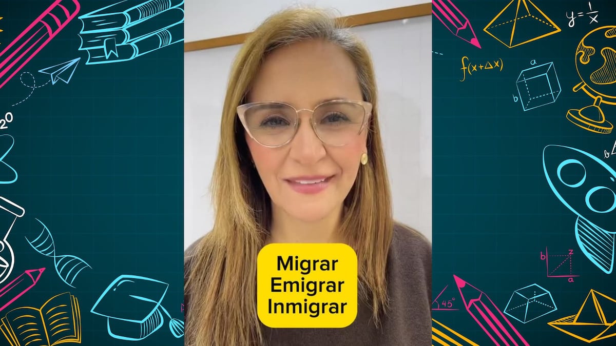 ¿Sabes cuál es la diferencia entre las palabras migrar, emigrar e inmigrar? La profe Mónica lo explica