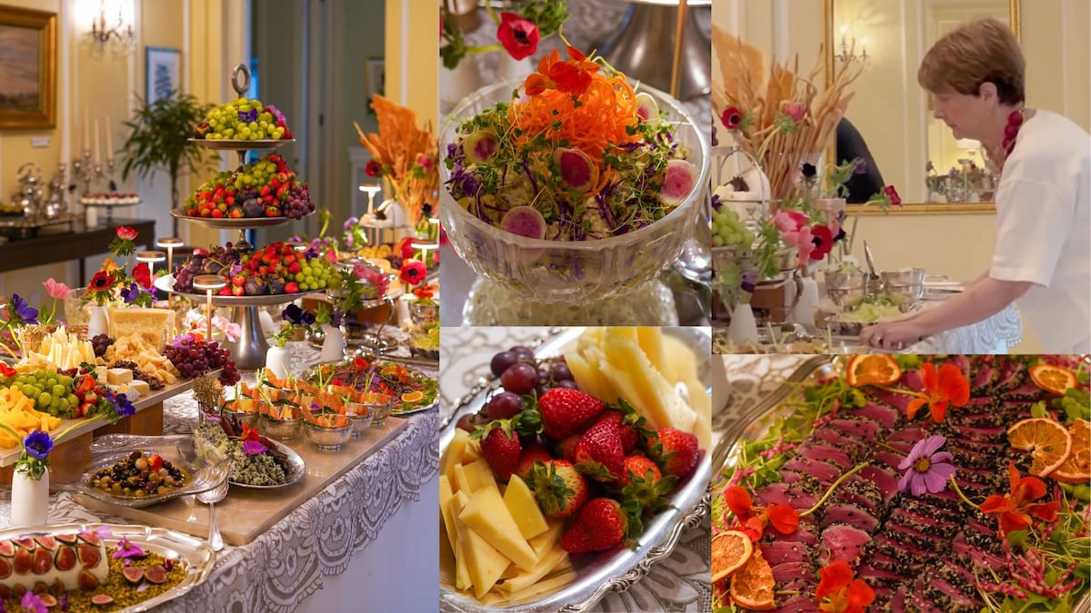 El catering de la chef Cuquita para la recepción en homenaje a Ilya Espino de Marotta como nueva administradora del Canal de Panamá