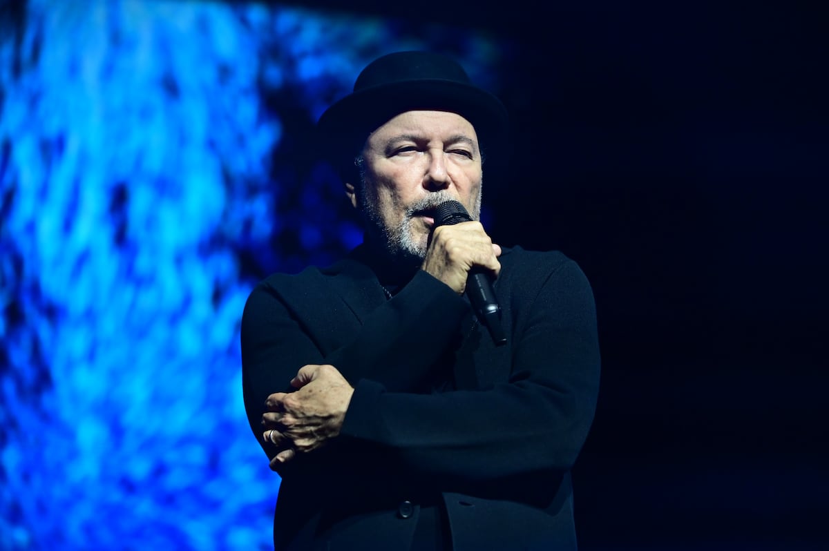 Rubén Blades se encuentra con Charly García antes de su concierto en Buenos Aires