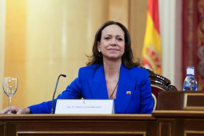 María Corina Machado en Panamá: “Seré candidata” en unas “elecciones limpias y libres” en Venezuela