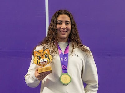 La atleta panameña Emily Santos, nominada entre las mejores atletas junior del continente
