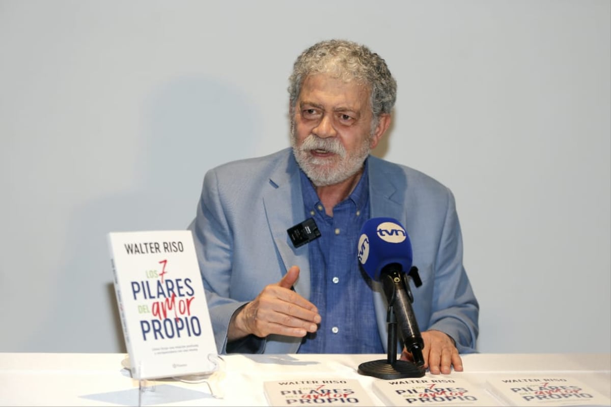 Walter Riso presentó en Panamá su nuevo libro ‘Los 7 pilares del amor propio’