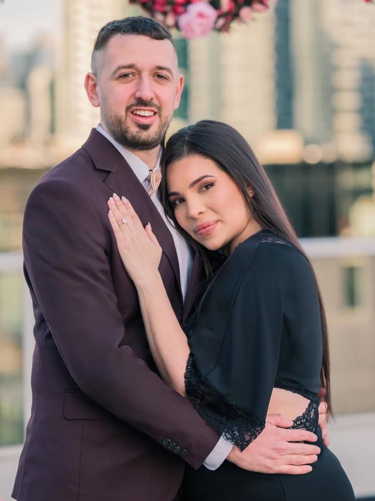 “My wife is panameña”: la pareja entre una panameña y un croata que robó miradas en el banderazo de Panamá