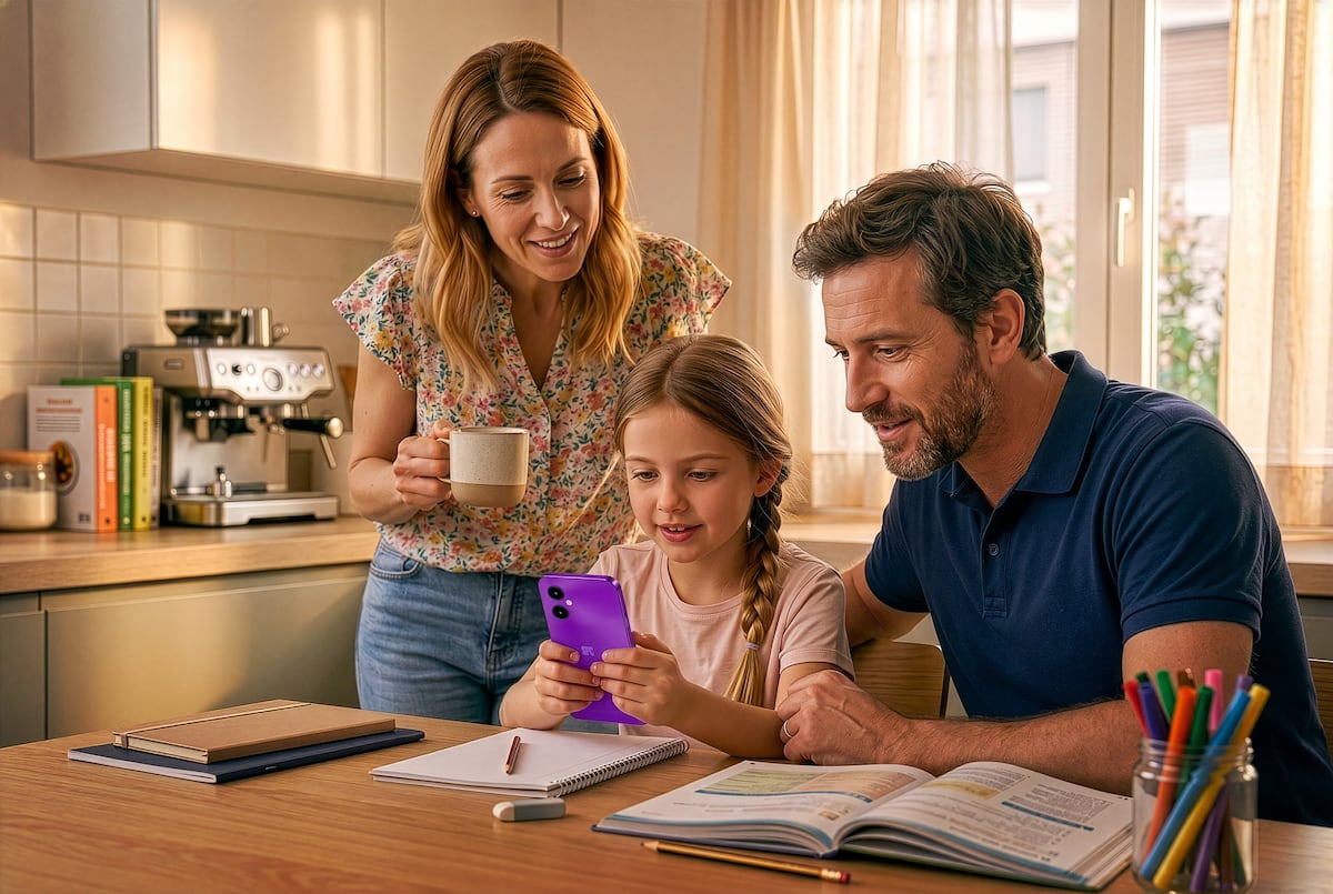 El primer celular de mi hijo: ¿a qué edad...?