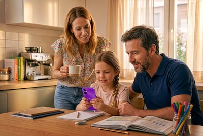 El primer celular de mi hijo: ¿a qué edad...?