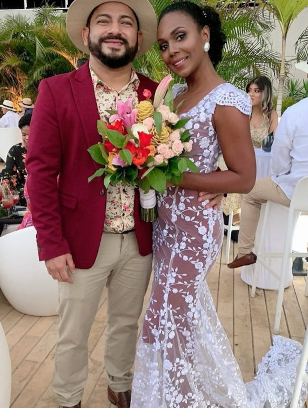 Se casó la actriz panameña Miroslava Morales