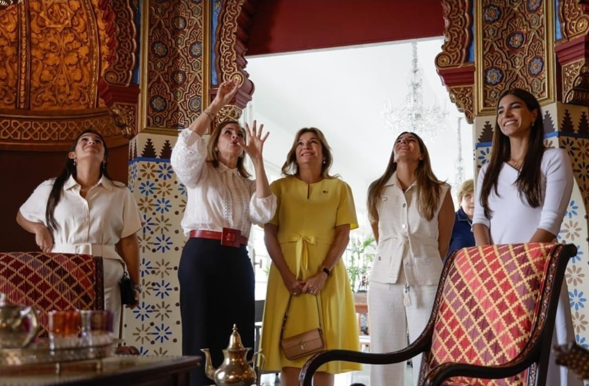 El mensaje de la futura primera dama con su vestido amarillo