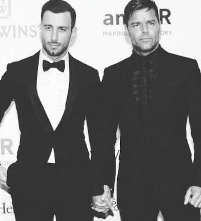 Las fotos que demuestran que Ricky Martin y su novio son una pareja perfecta
