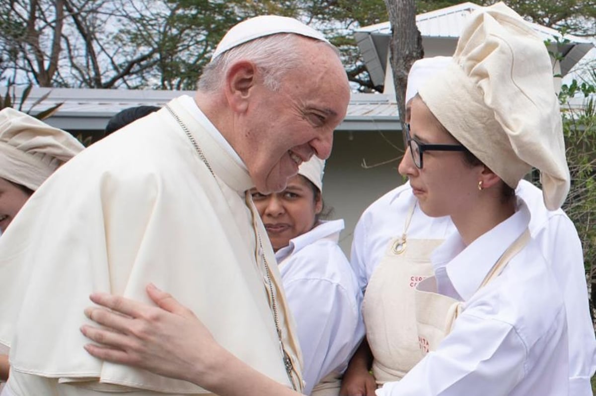 Ensalada de feria y pescao’: La chef Cuquita Arias y el almuerzo que le preparó al papa Francisco durante la JMJ en Panamá