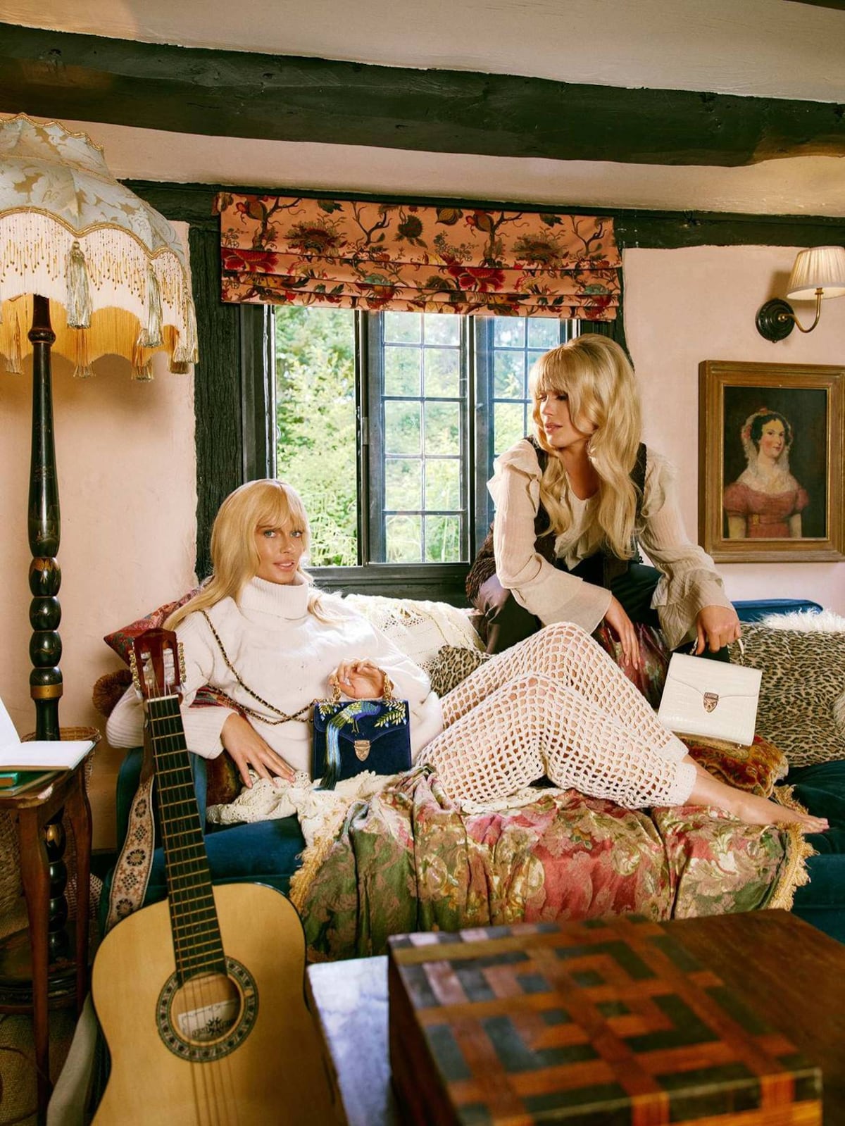 Las sobrinas de la princesa Diana, Amelia y Eliza Spencer, protagonistas una campaña de moda en Londres