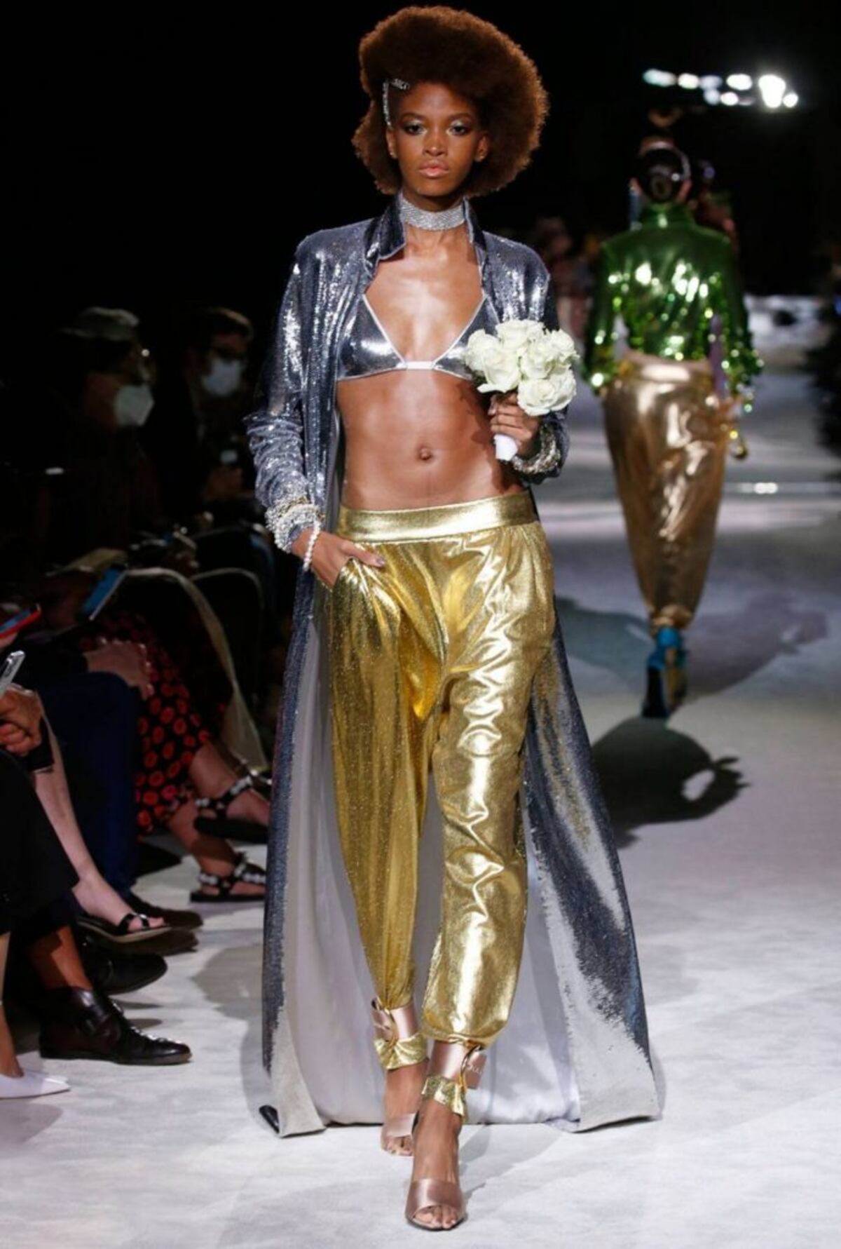 Brillo y ‘color block’: así se llevan sin fallar en el intento