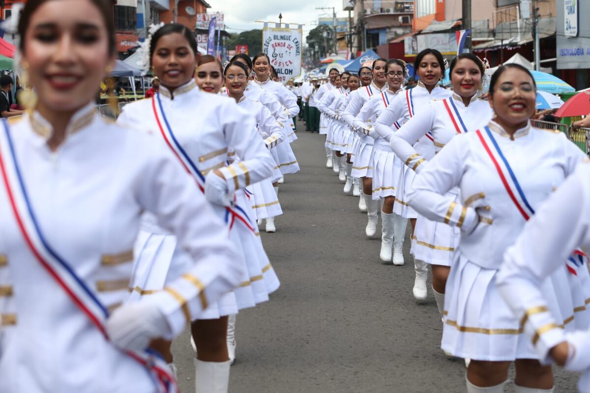 Desfile en La Chorrera: más de 100 delegaciones celebran la independencia de Panamá