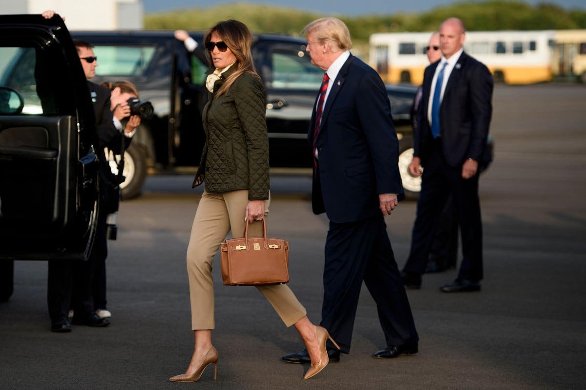 Los atuendos de Melania Trump en su más reciente viaje a Europa