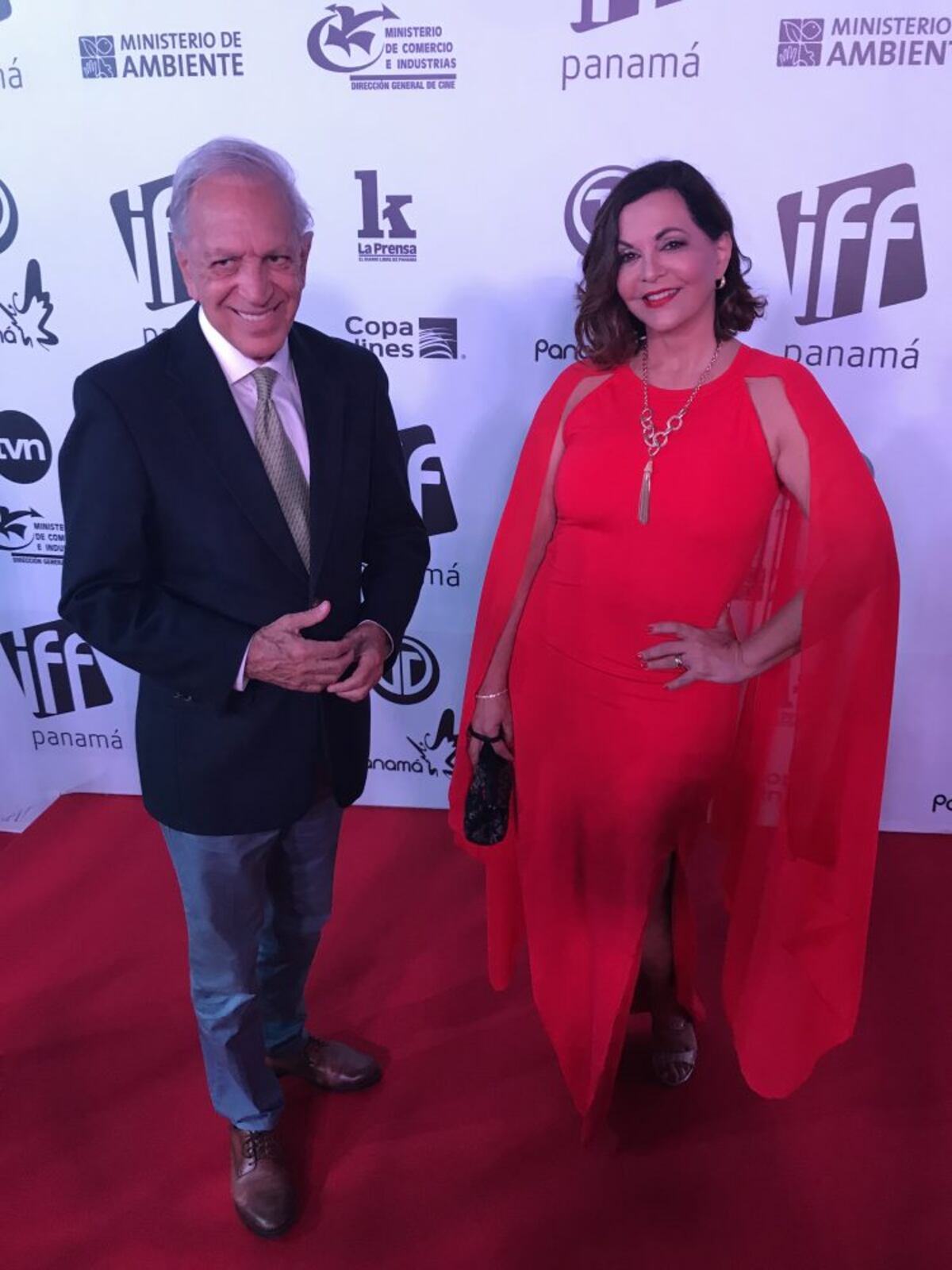La alfombra roja de inauguración del IFF Panamá
