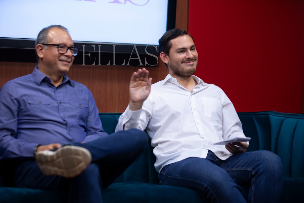 15 fotos de Juan Diego Vásquez y su papá Jorge en su primera entrevista juntos
