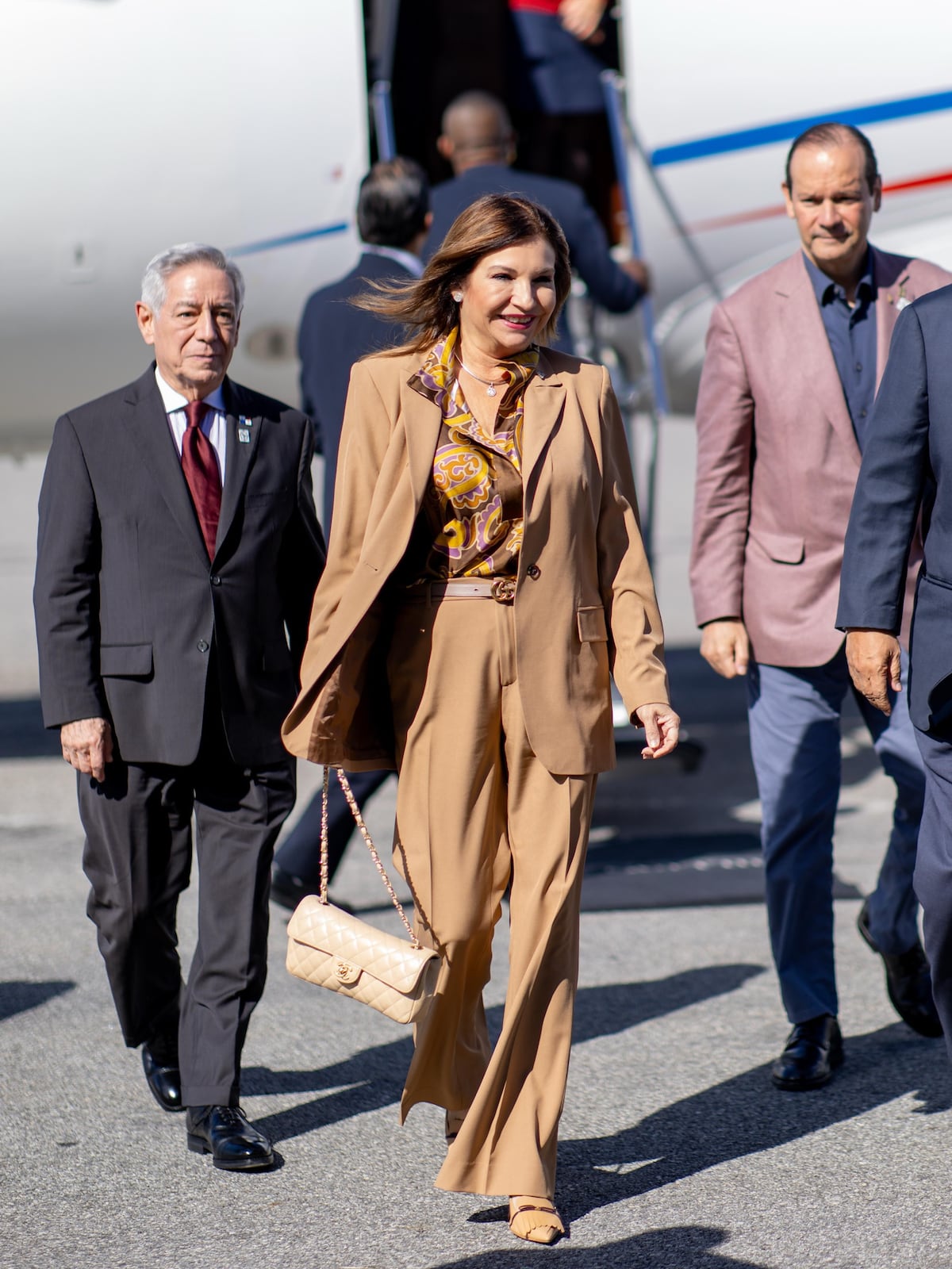 Maricel de Mulino en Nueva York: los 4 ‘looks’ de la primera dama de Panamá