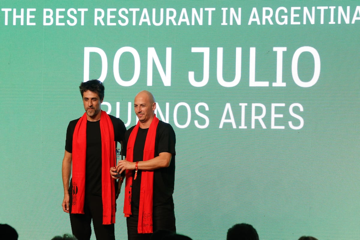 El restaurante argentino Don Julio fue elegido como el mejor de Latinoamérica en 2024