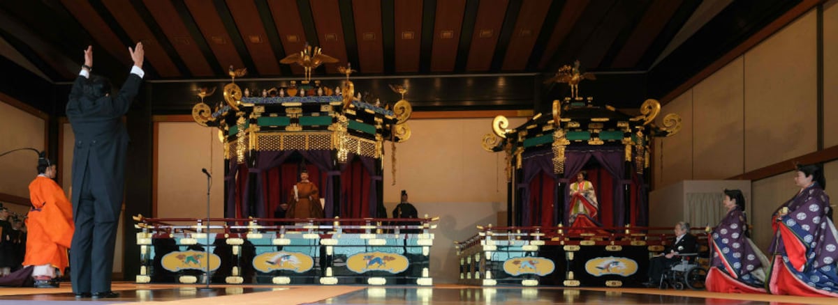 El ascenso al trono de Naruhito y Masako, los emperadores de Japón