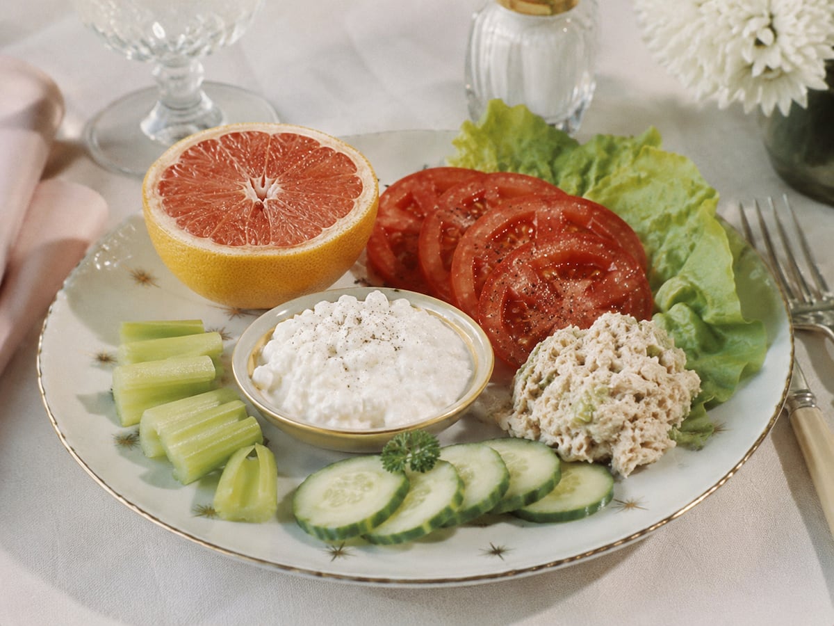 El diet platter, un ícono de los ´60 y ´70