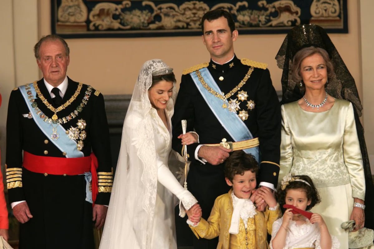 FOTOS. Se cumplen 20 años de la boda de Letizia y Felipe de España