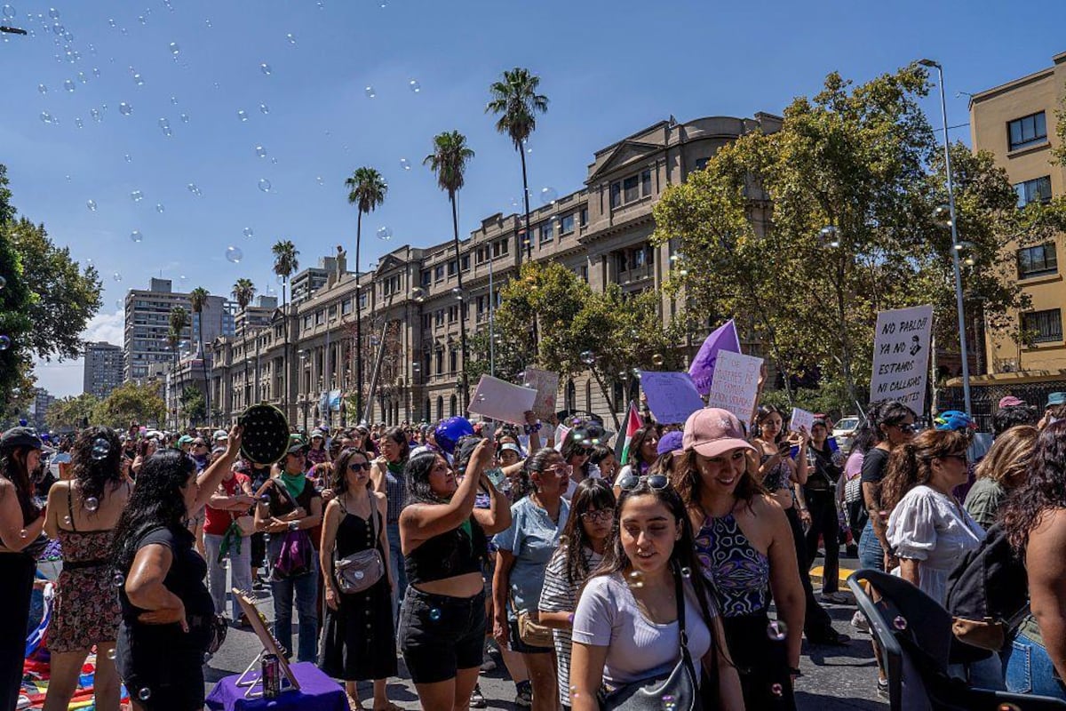 En fotos: mujeres alrededor del mundo salen a las calles a conmemorar un nuevo Día Internacional de la Mujer