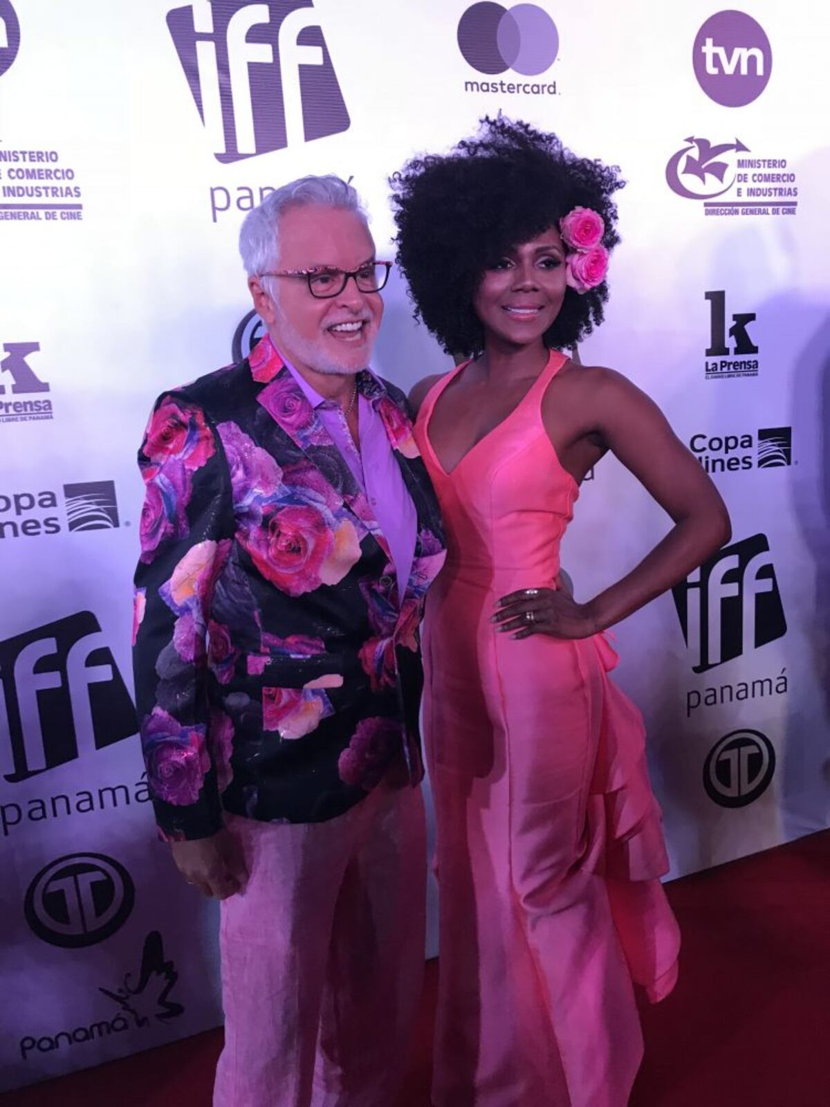 La alfombra roja de inauguración del IFF Panamá