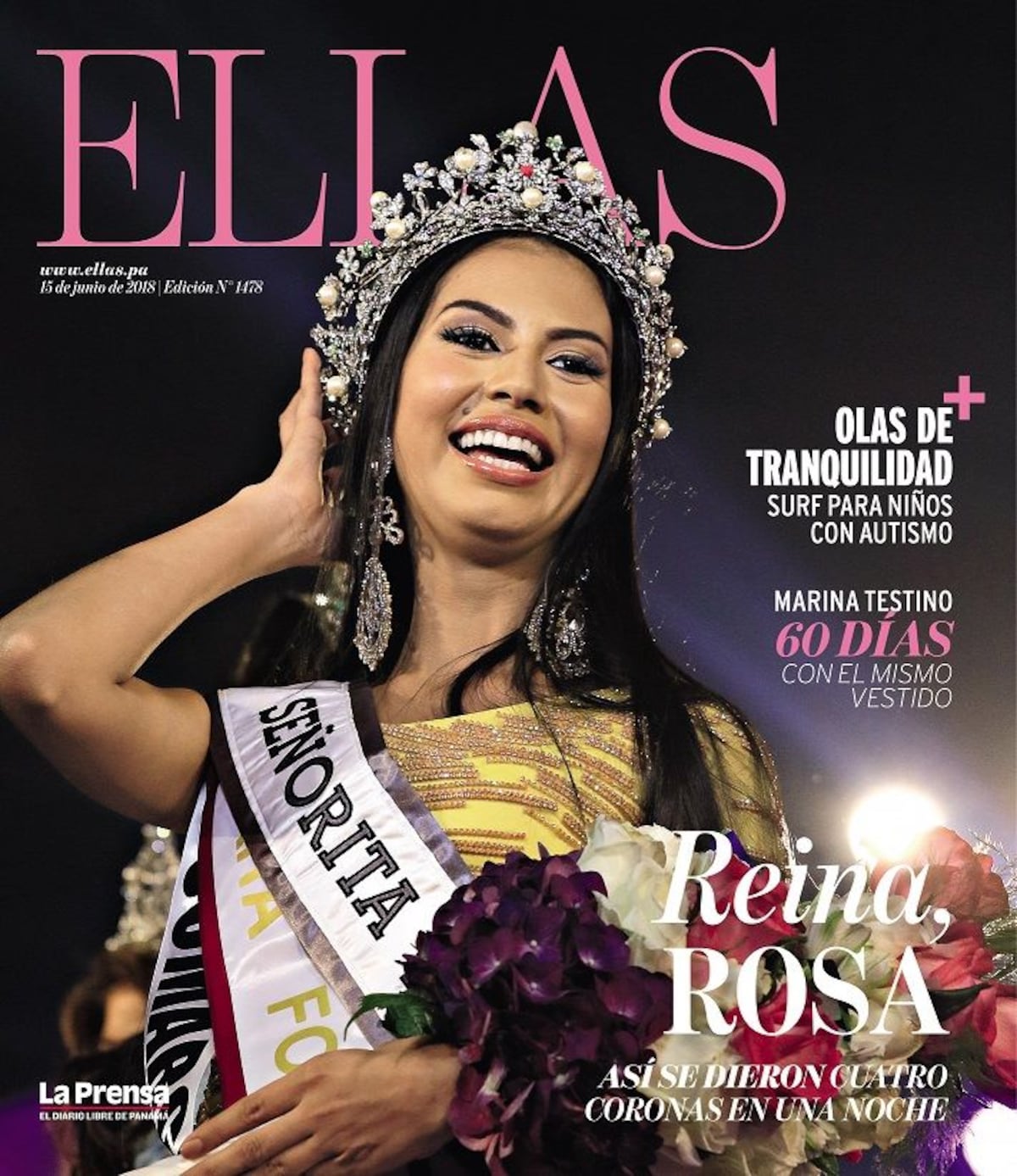 Rosa Montezuma, en portada de la revista ‘Ellas’
