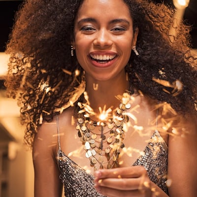 Brillo de  lentejuelas: Las fiestas son la mejor excusa para hacerse notar ¡más!  