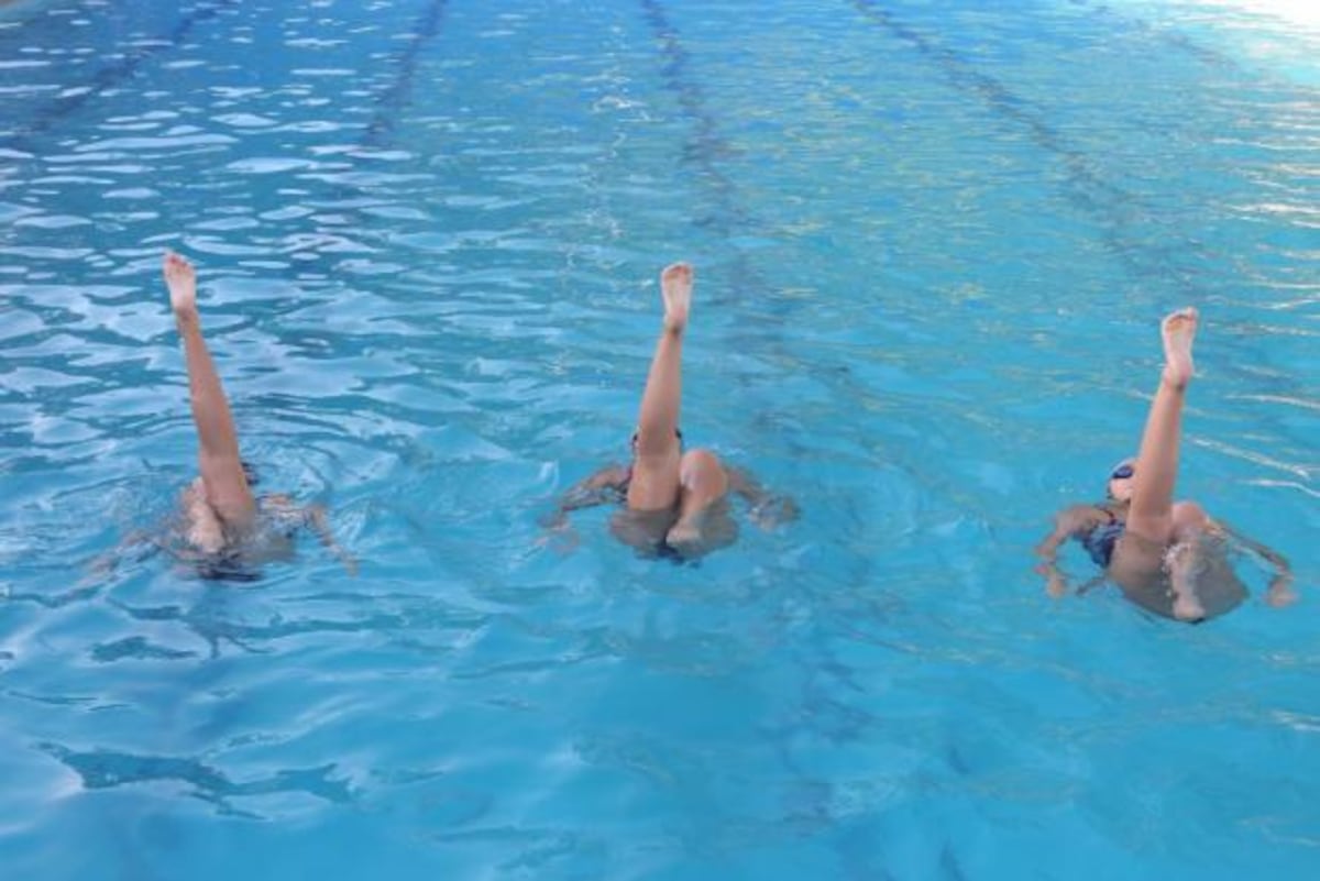 El club de nado sincronizado Synchro Panamá