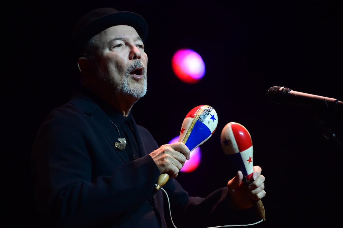 Rubén Blades se encuentra con Charly García antes de su concierto en Buenos Aires