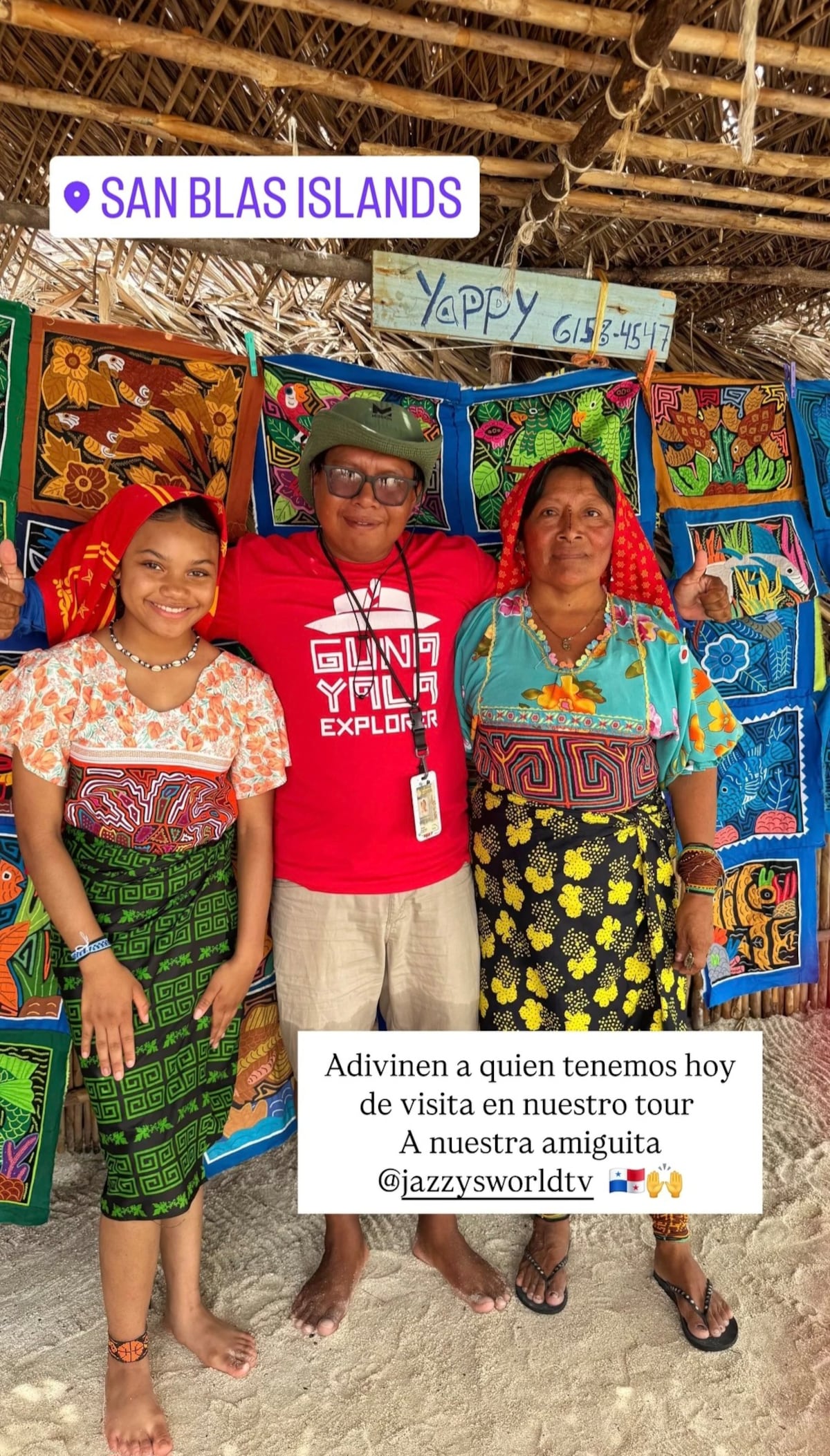 La reportera panameña Jazzy visita Colón, la tierra de sus raíces